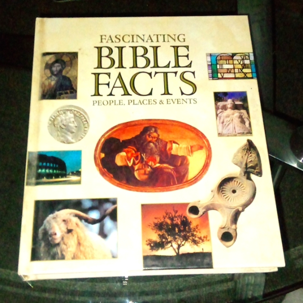 "FASCINATING BIBLE FACTS" PEOPLE, PLACES & EVENTS BOOK *@SEE PICS (1992) VINTAGE